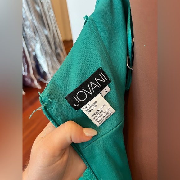 Jovani Glitter Gown - Picture 5 of 8